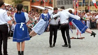 Volkstanz "Sternpolka" - Sächsische Tanzgruppe Zeiden - Heimattag Dinkelsbühl (4k/UHD)