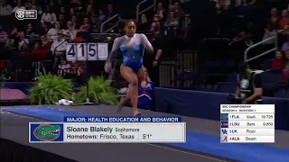 Sloane Blakely Vault Florida @ SEC Championships 2023 9.950
