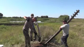 "Территория деревни.  Охота и ловля рыбы запрещены!" Не стрелять на этом пруду.  20. 08.2019