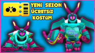 YENİ SEZON ÜCRETSİZ ATEŞ BÖCEĞİ RİCO SKİN !! BRAWL STARS