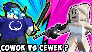 PERANG COWOK VS CEWEK DI ROBLOX ? | Roblox Boys Vs Girls Indonesia