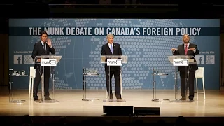 Election 2015: Key moments from Munk Debate on foreign policy