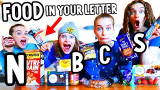 LAST TO EAT AND LEAVE with LETTER in you NAME Challenge By The Norris Nuts