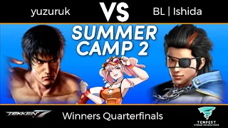 yuzuruk (Law) vs BL | Ishida (Hwoarang) - Winners Quarterfinals - Bonus Round: Summer Camp 2
