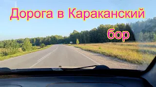 Дорога в Караканский бор