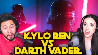 Kylo Ren vs Darth Vader - FORCE OF DARKNESS - A Star Wars Fan-Film -  REACTION w/@carlyking