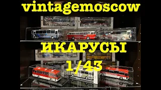 vintagemoscow. Масштабные модели ИКАРУСОВ