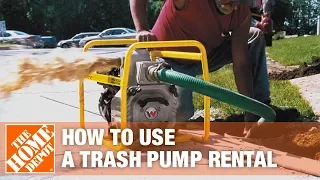 How to Use a Trash Pump | The Home Depot Rental