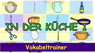 Deutsch einfach lernen - In der Küche 1 - die ersten Wörter- Yleekids Deutsch lernen