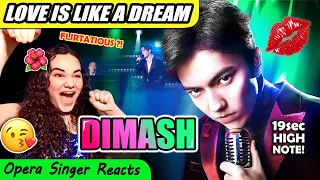 Opera Singer Reacts to Dimash Kudaibergen - Love is Like a Dream [Любовь, похожая на сон]
