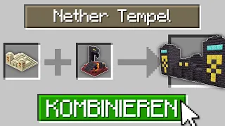 Minecraft, aber ich kann Strukturen kombinieren...