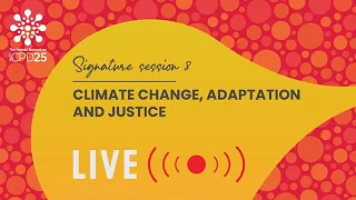 Climate change, Adaptation and Justice