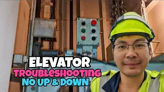 ELEVATOR TROUBLE, NO UP AND DOWN OPERATION | MARINE ELECTRICIAN