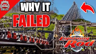 FAILED Roller Coasters: Lightning Rod at Dollywood