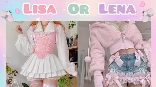 🎀LISA OR LENA🎀 KAWAII EDITION🩷 Dresses, Rooms, cute accessories, yummy food - Korean lifestyle💘💘