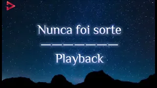 Eliane Fernandes - Nunca Foi Sorte  (Playback com letra )