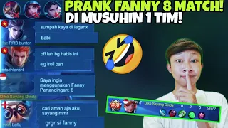 Prank Fanny Darat • Ban Hanabi + pura" mis kabel sampe tim emosi😂 wkwk