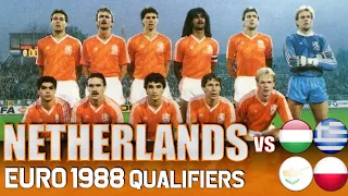 NETHERLANDS Euro 1988 Qualification All Matches Highlights | Road to West Germany