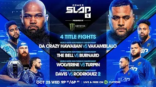 Power Slap 5: Da Crazy Hawaiian vs Vakameilalo