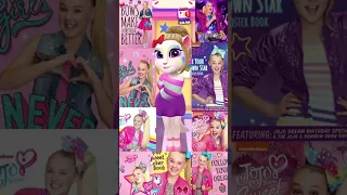 Talking Angela Transformed Herself Into Jojo Siwa￼ 🌈