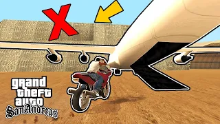 GTA SAN ANDREAS UÇAK GÖREVİNDE UÇAĞI ENGELLERSEK NE OLUR ?