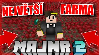 NEJVĚTŠÍ FARMA NA NETHER WARTY NA MAJNRU!!!|MAJNR 2 #15|