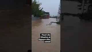 Flood like situation at kupwara