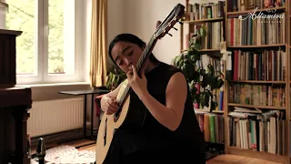 Kanahi Yamashita plays 'Canción de la Hilandera' by Agustin Barrios on an Altamira N3 Concert Guitar