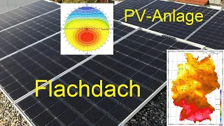 Unsere Photovoltaik Anlage auf dem Flachdach - Ausrichtung und Neigung im Detail erklärt (Folge 2)