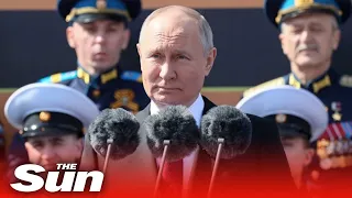 Putin claims Russia faces 'International terrorism' during Victory Day speech