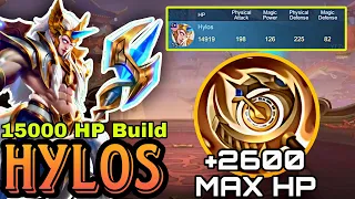 This Is Why This Item Is Meant For Hylos 🔥 MVP 11.3 Hylos Max HP Build is UNSTOPPABLE 💪ZuruPlaysML