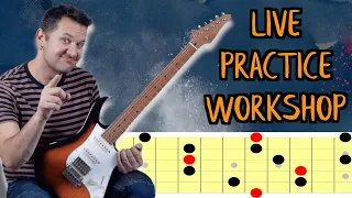 LIVE STREAM (How To Practice Guitar Improvisation)