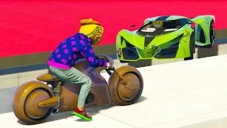 CORRE O TE ATROPELLO! VELOCIDAD MÁXIMA! - GTA 5 ONLINE