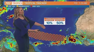 Friday tropical update: Tropical Wave off Africa could develop