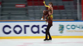 Milana Gilenko/Daniil Grishin Танцы на льду 1сп.р.