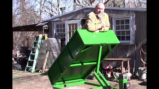 #174 Building a Lawn Trailer with a Powered Dump Bed Part 1