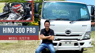 HINO XZC710 || HINO 300 PRO || 4,009cc EURO 3 ENGINE 156HP & 460nm TORQUE [MALAYSIA SPEC]