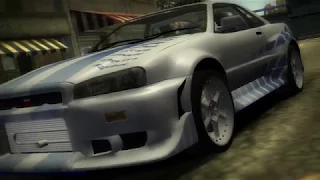 Need for Speed Most Wanted - Car Mods - 2 Fast 2 Furious Edition Nissan Skyline GT-R R34 V-Spec Race