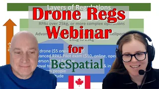 Drone Regulations Webinar for BeSpatial GIS Professionals