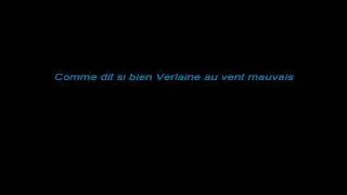 Karaoké - Serge Gainsbourg - Je suis venu te dire que je m'en vais