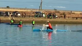 金メダルの漕ぎ