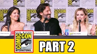 THE 100 Season 4 Comic Con Panel (Part 2) - Eliza Taylor, Lindsey Morgan, Marie Avgeropoulos