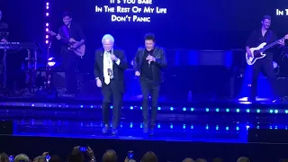 Donny Osmond and brother Merrill singing Lazy River