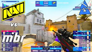 NAVI ПЕРВЫЙ МАТЧ НА ТУРНИРЕ!! Na'Vi vs MiBR  | BLAST Premier Spring Groups 2022 (CS:GO)