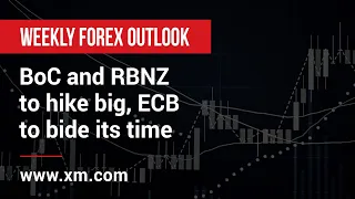 Weekly Forex Outlook: 04/08/2022 - BoC and RBNZ to hike big, ECB to bide its time