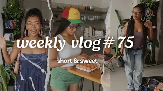 Weekly Vlog # 75: Short & Sweet!