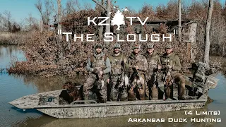 Arkansas Buck Brush Hunt!!  K ZONE TV: "The Slough"