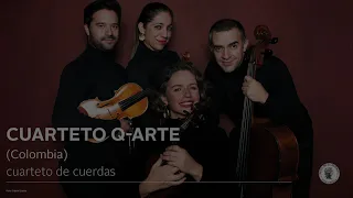 Concierto virtual | Cuarteto Q-Arte (Colombia), cuarteto de cuerdas