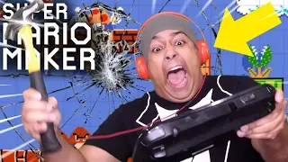 THIS IS THE FINAL EPISODE! I BROKE MY Wii U CONTROLLER!!  [SUPER MARIO MAKER] [#200]