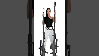 The Evolution of Sniper Rifles: From Musket to Snipex Alligator!?! #shorts